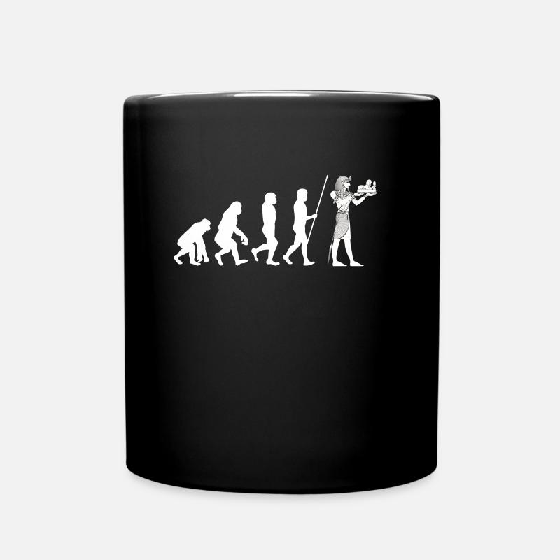 Hieroglyphics Egyptologist, Ancient Egyptian - Tasse einfarbig - Schwarz