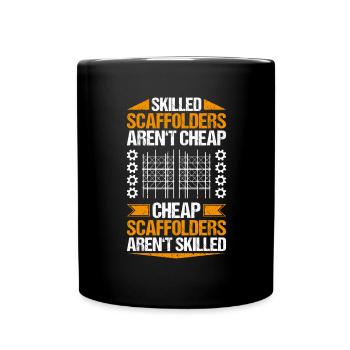 Échafaudage Échafaudage Échafaudage - Mug uni - noir - Devant