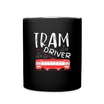 Aerial Tram Tramway Cable Car Cableway Gondola - Full Colour Mug - black - Front