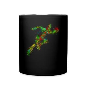 Course à pied Course Course Course - Mug uni - noir - Devant