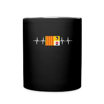 France Provence Alpes Côte d'Azur - Full Colour Mug - black - Front