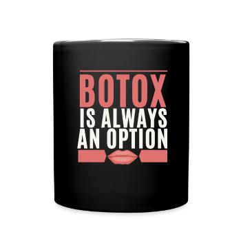 Botox Plastic Surgery And Aesthetic Nurse Injector - Full Colour Mug - black - Front