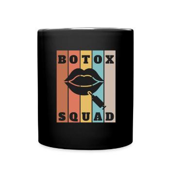 Botox Plastic Surgery And Aesthetic Nurse Injector - Full Colour Mug - black - Front