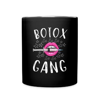 Botox Plastic Surgery And Aesthetic Nurse Injector - Full Colour Mug - black - Front