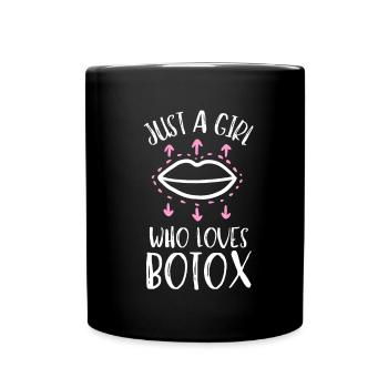Botox Plastic Surgery And Aesthetic Nurse Injector - Full Colour Mug - black - Front
