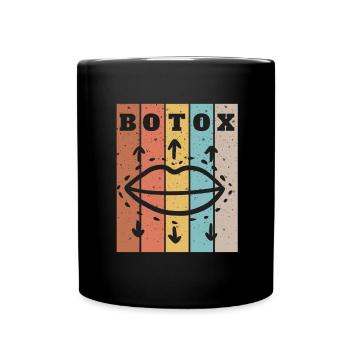 Botox Plastic Surgery And Aesthetic Nurse Injector - Full Colour Mug - black - Front