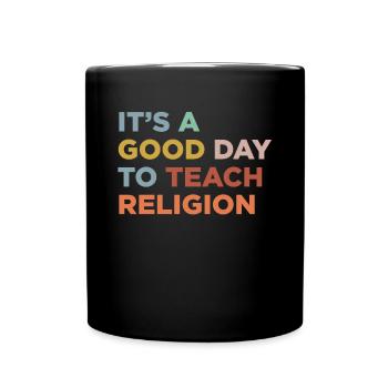 Enseigner les professeurs de religion - Mug uni - noir - Devant
