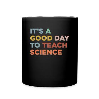 Teaching science teachers - Full Colour Mug - black - Front