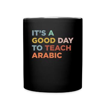 Enseigner les professeurs d’arabe - Mug uni - noir - Devant