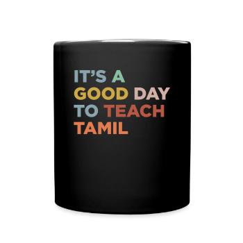 Enseigner aux enseignants tamouls - Mug uni - noir - Devant