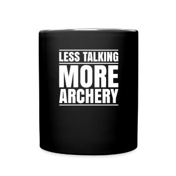Bogenschütze Bogenschießen Bogen Archer Tir à l’arc - Mug uni - noir - Devant