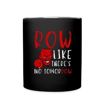 Erg Ergometer And Rowing Exercise Machine Rowing - Full Colour Mug - black - Front