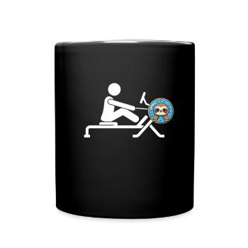 Erg Ergometer And Rowing Exercise Machine Rowing - Full Colour Mug - black - Front
