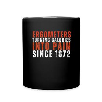 Erg Ergometer And Rowing Exercise Machine Rowing - Full Colour Mug - black - Front