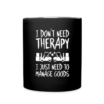 Spécialiste de la logistique d’entrepôt Entrepôt - Mug uni - noir - Devant