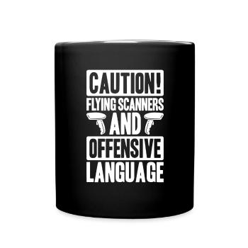 Warehouse Logistics Specialist Warehouse Worker Warehouse - Full Colour Mug - black - Front