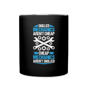Mécanicien Mécanicien Mécanicien - Mug uni - noir - Devant