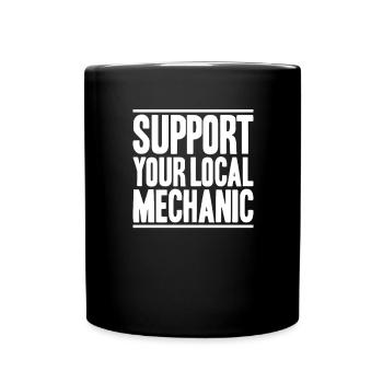Mécanicien Mécanicien Mécanicien - Mug uni - noir - Devant