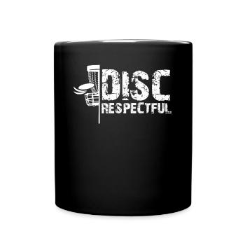 Disc Golf Frisbee Frisbee Sport - Full Colour Mug - black - Front