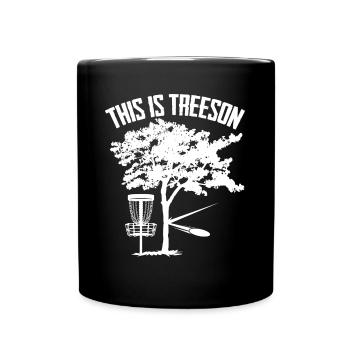 Disc golf Frisbee Tree Disc Golf - Mug uni - noir - Devant