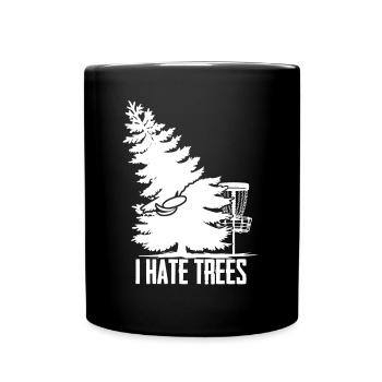 Disc golf Frisbee Trees Disc Golf - Mug uni - noir - Devant