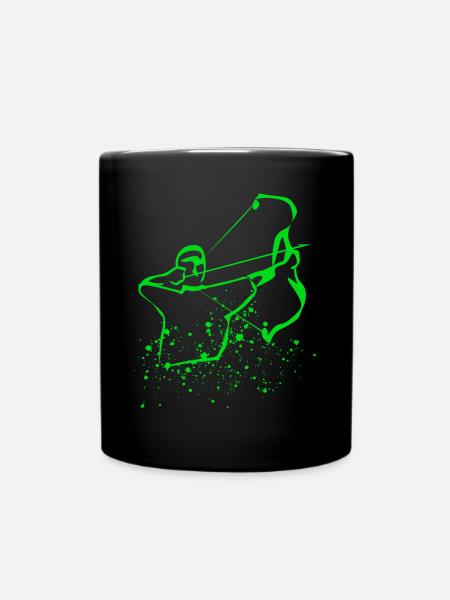 Compoundbogen 3D Bogensport - Tasse einfarbig - Schwarz