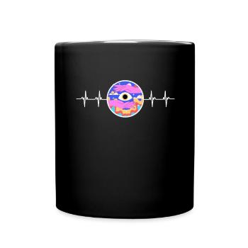 Psychedelic Research Volunteer - Tasse einfarbig - Schwarz - Vorne