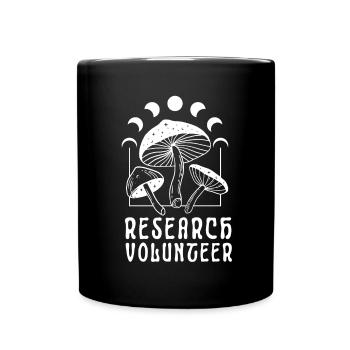 Psychedelic Research Volunteer - Tasse einfarbig - Schwarz - Vorne