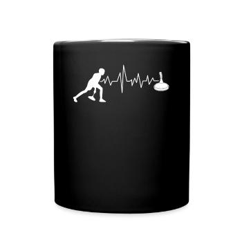 Curling Curling Curling - Full Colour Mug - black - Front