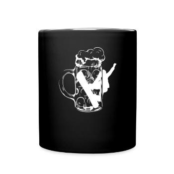Beer - Snowboarding - (3) - Full Colour Mug - black - Front