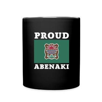 Native American Indian Abenaki - Tasse einfarbig - Schwarz - Vorne