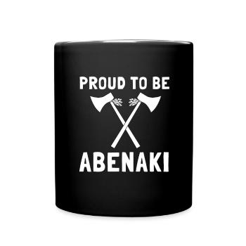 Native American Indian Abenaki - Tasse einfarbig - Schwarz - Vorne