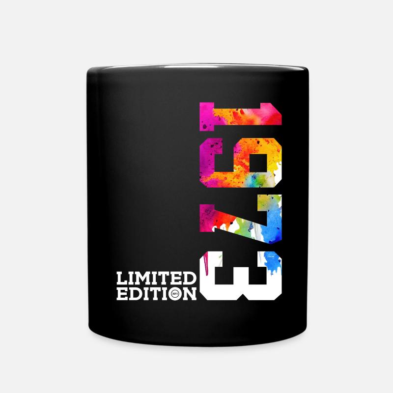 53. GEBURTSTAG LIMITED EDITION 1973 - Tasse einfarbig - Schwarz