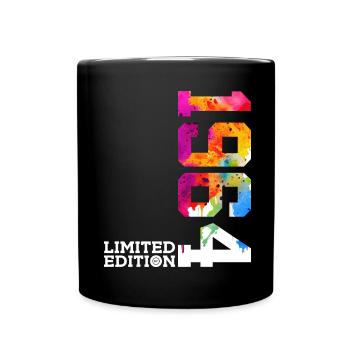 62ND BIRTHDAY LIMITED EDITION 1964 - Full Colour Mug - black - Front