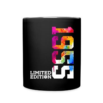 71E ANNIVERSAIRE ÉDITION LIMITÉE 1955 - Mug uni - noir - Devant
