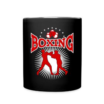 Boxe Boxeur Boxe Boxe Arts Martiaux Sports - Mug uni - noir - Devant