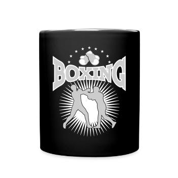 Boxe Boxeur Boxe Boxe Arts Martiaux Sports - Mug uni - noir - Devant