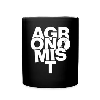 Profession comptable - Agronome - Mug uni - noir - Devant