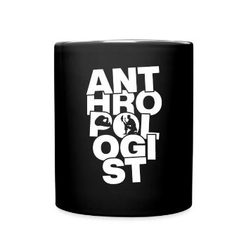 Profession anthropologique - Anthropologue - Mug uni - noir - Devant