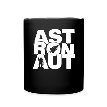 Profession Job Work - Astronaut - Full Colour Mug - black - Front