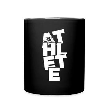 Profession Job Work - Athlete - Full Colour Mug - black - Front