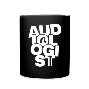 Audiological profession - audiologist - Full Colour Mug - black - Front