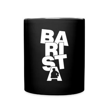 Profession Work - Barista - Full Colour Mug - black - Front