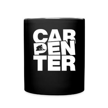Carpentry - Carpenter - Full Colour Mug - black - Front