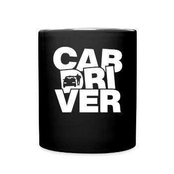 Beruf Job Arbeit - Taxifahrer - Tasse einfarbig - Schwarz - Vorne