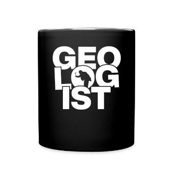 Geology Profession Job Work - Geologist - Full Colour Mug - black - Front