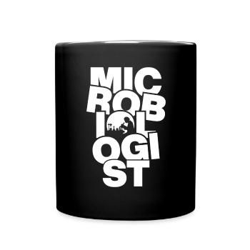 Microbiology - Microbiologist - Full Colour Mug - black - Front
