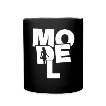 Profession Travail - Modèle - Mug uni - noir - Devant