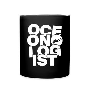 Occupation Oceanology Profession - Oceonologist - Full Colour Mug - black - Front