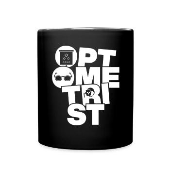 Optometry Professional Job - Optician - Full Colour Mug - black - Front